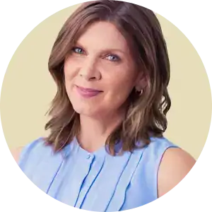 Dr. Karen Mann profile headshot image in a circle